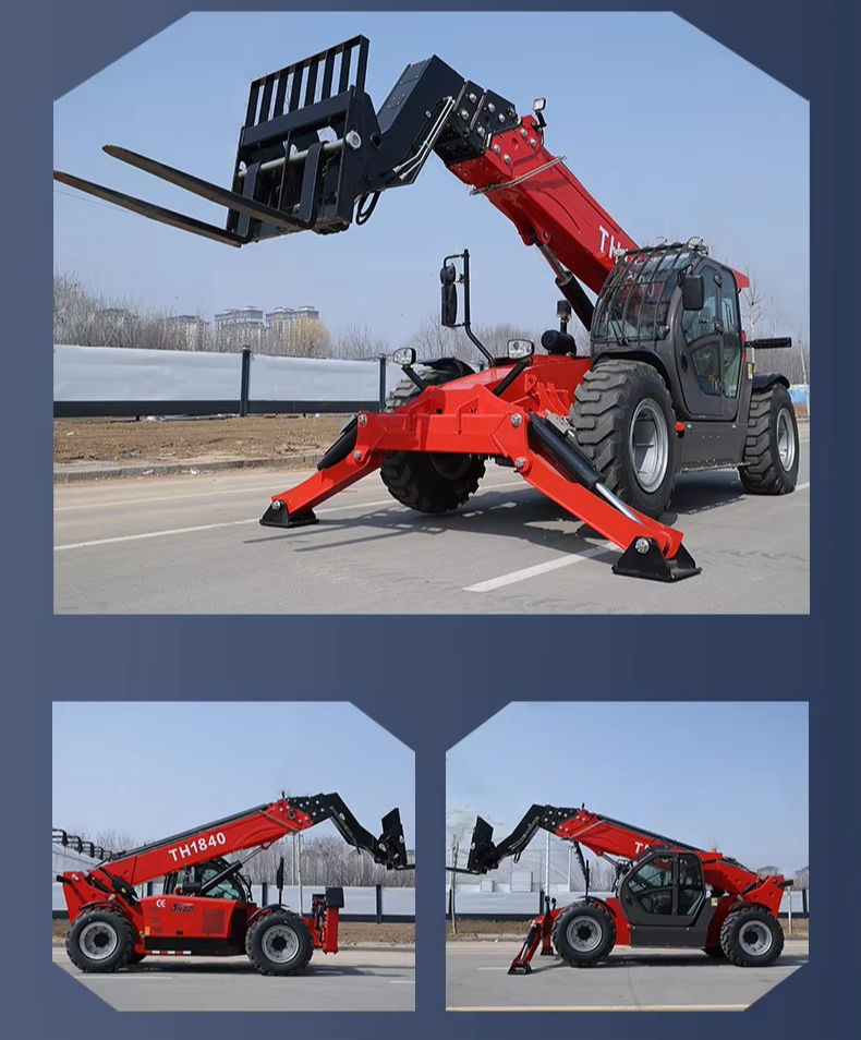 Telescopic Handler Boom - YG TH1840 18m 4 Ton Diesel