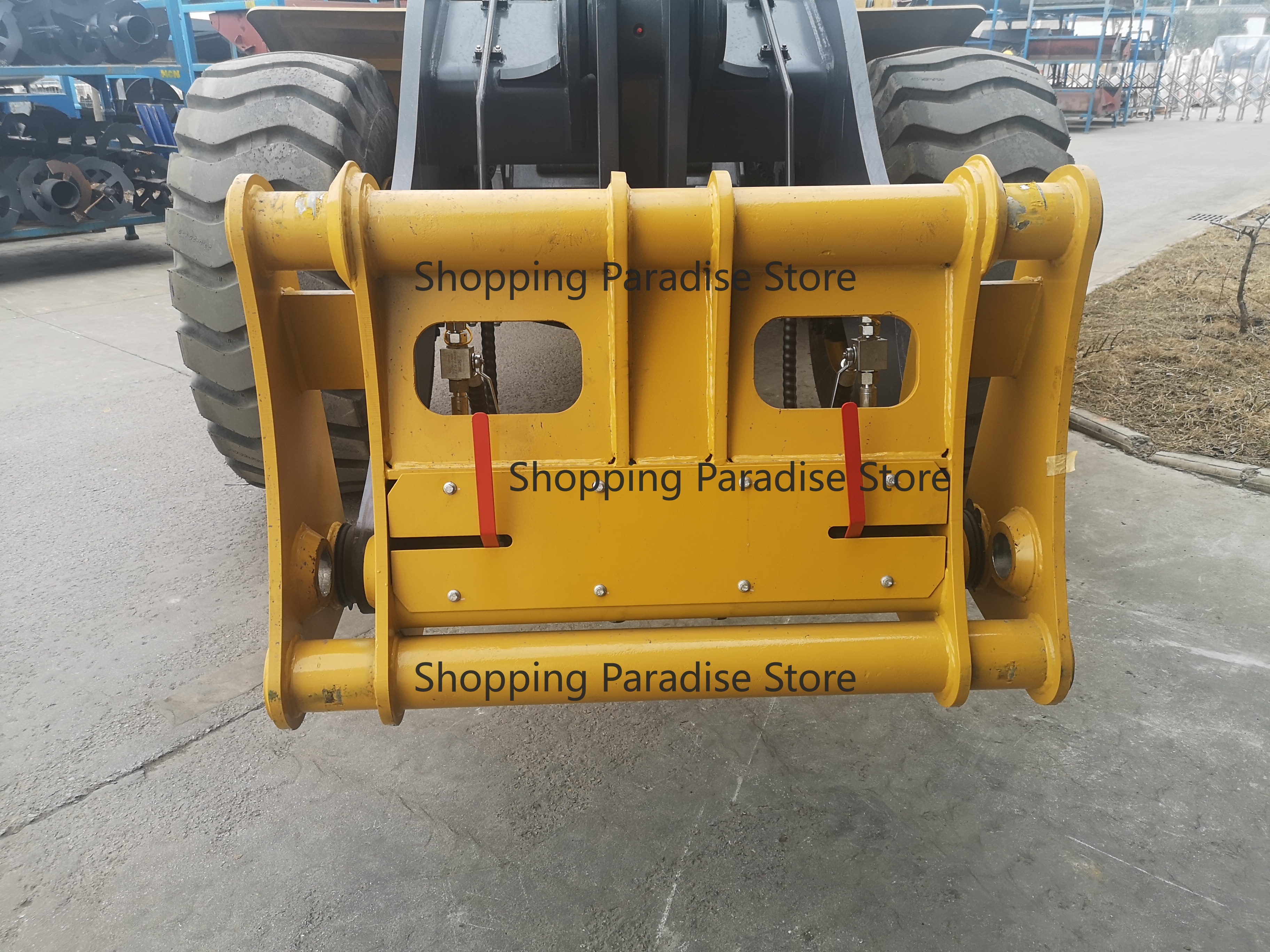 Heavy Equipment Quick Couplers - BM07 Wheel Loader Quick Hitch Hydraulic