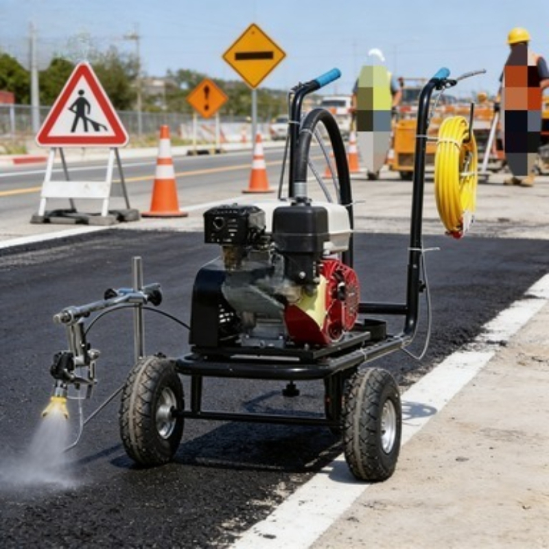 Highway Line Marking Machine,  - đánh giá và giá Heavy Equipment Paint