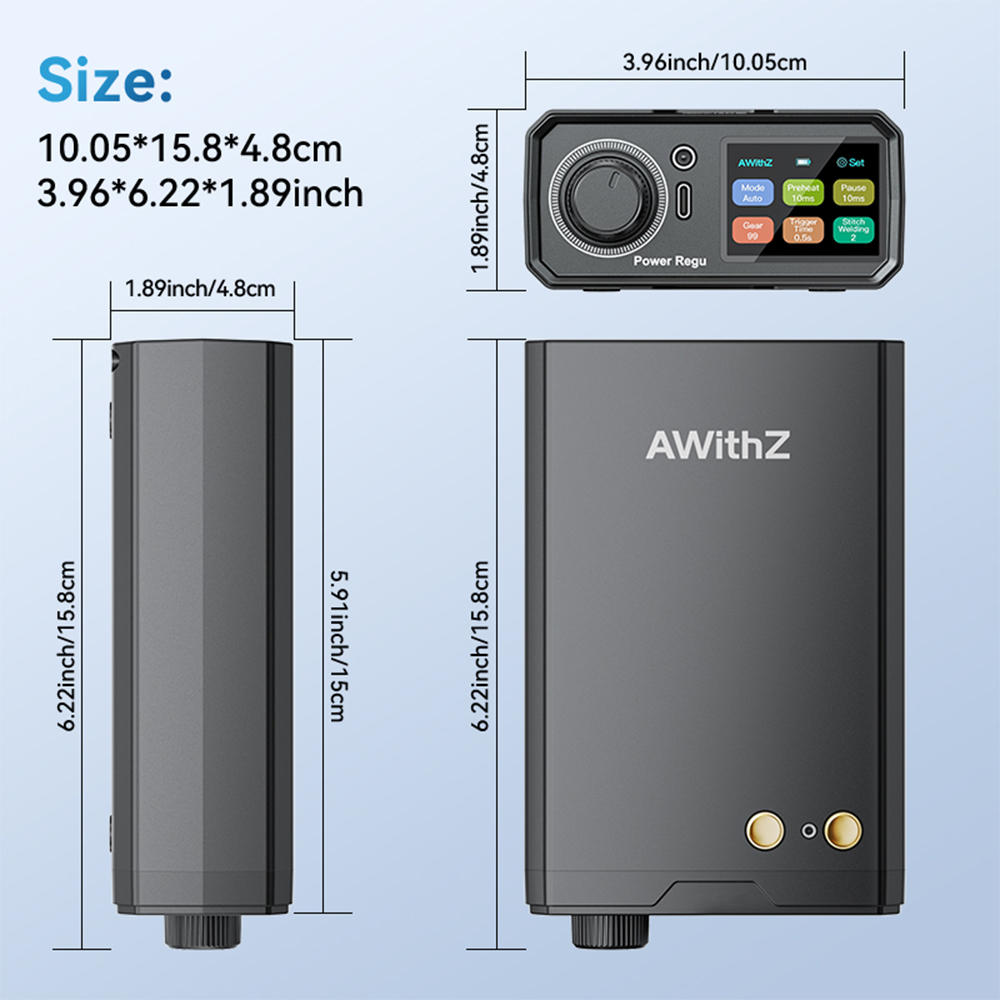 AWithZ UK3 Pedal Spot Welder D - đánh giá và giá Portable Welding Generator