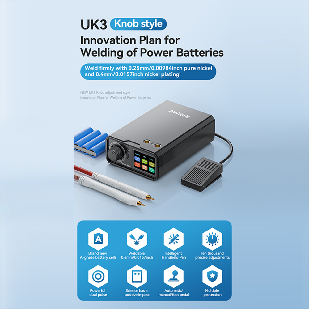 AWithZ UK3 Pedal Spot Welder D - đánh giá và giá Portable Welding Generator