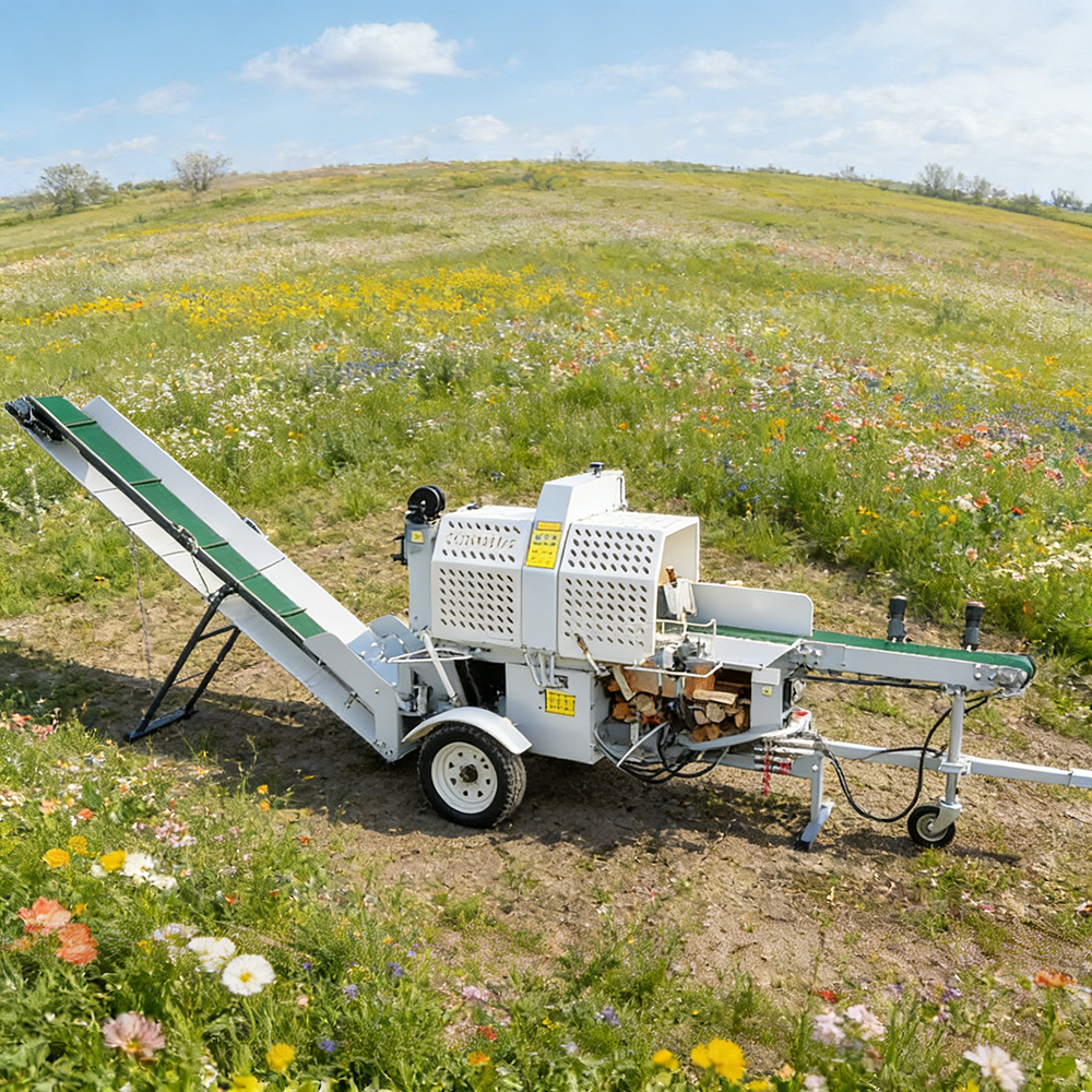 Heavy Duty 2 Way Log Splitter  - đánh giá và giá Heavy Equipment Processor
