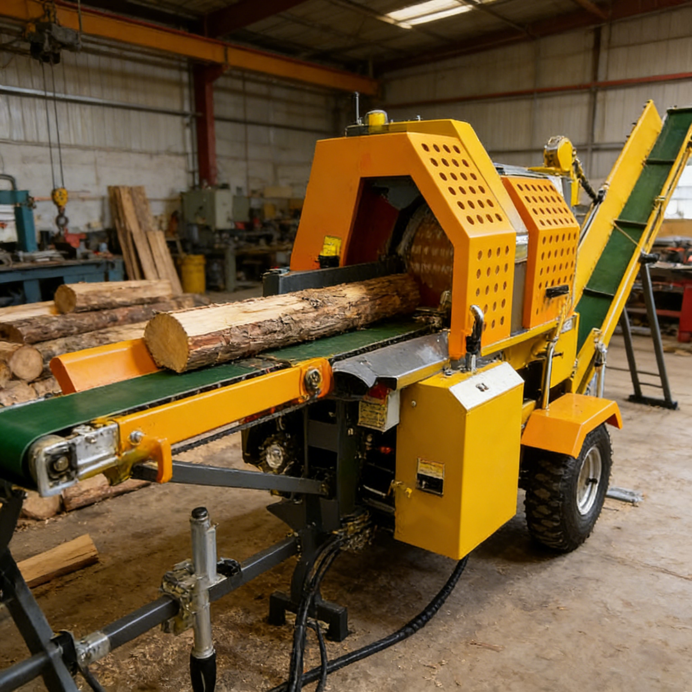 Heavy Duty 2 Way Log Splitter  - đánh giá và giá Heavy Equipment Processor