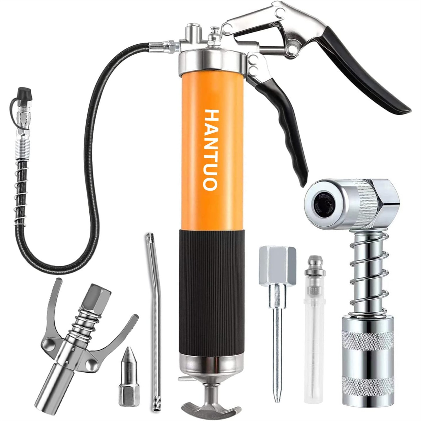 Grease Gun with Quick Release  - đánh giá và giá Heavy Equipment Quick Couplers