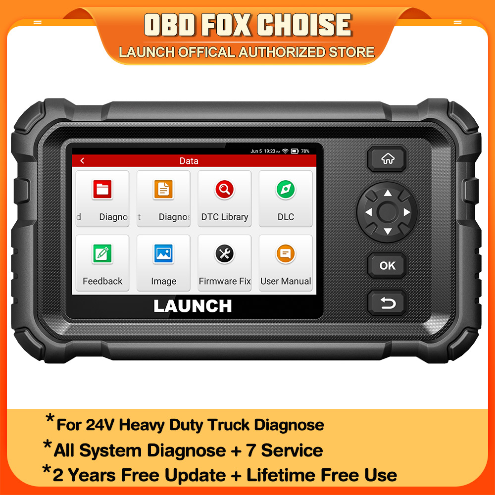 LAUNCH CRP129 HD Elite 24V Hea - đánh giá và giá Heavy Equipment Diagnostic Tool