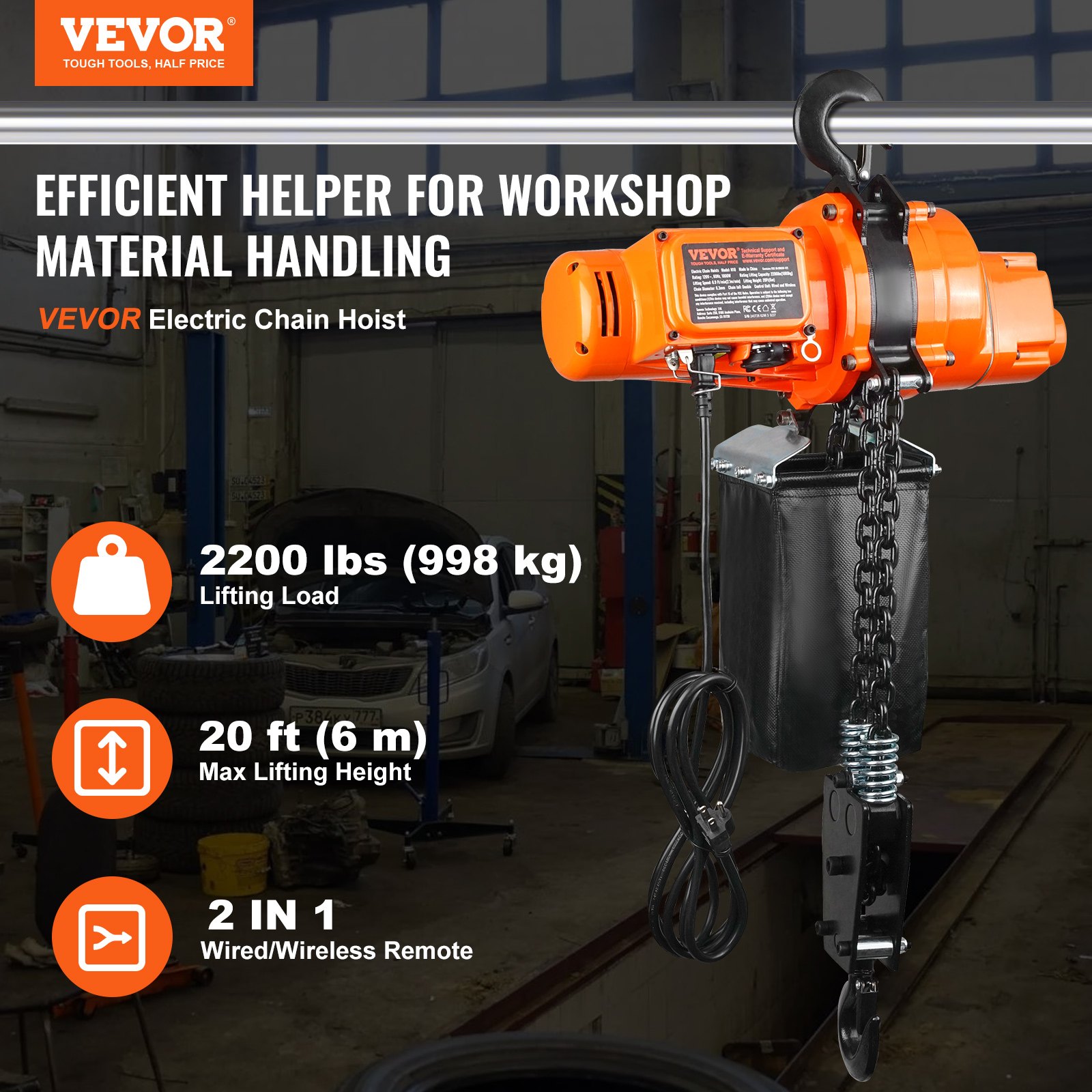 Electric Chain Hoist Single Ph - đánh giá và giá Electric Chain Hoist