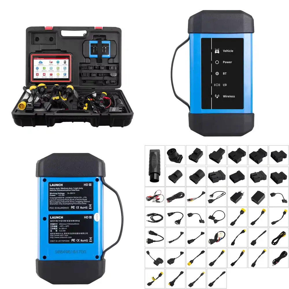 for X431 Pro3s for X431 High D - đánh giá và giá Heavy Equipment Diagnostic Tool