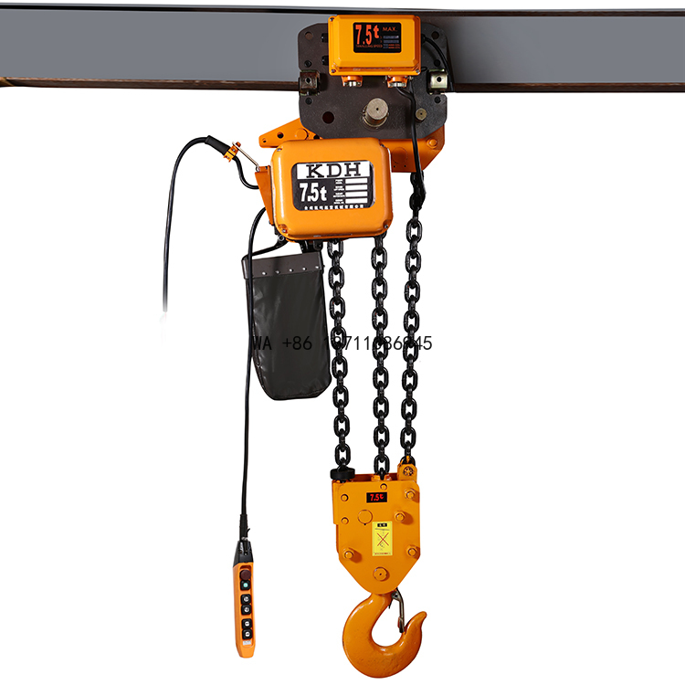 7.5 Tons Heavy Duty Electric C - đánh giá và giá Electric Chain Hoist