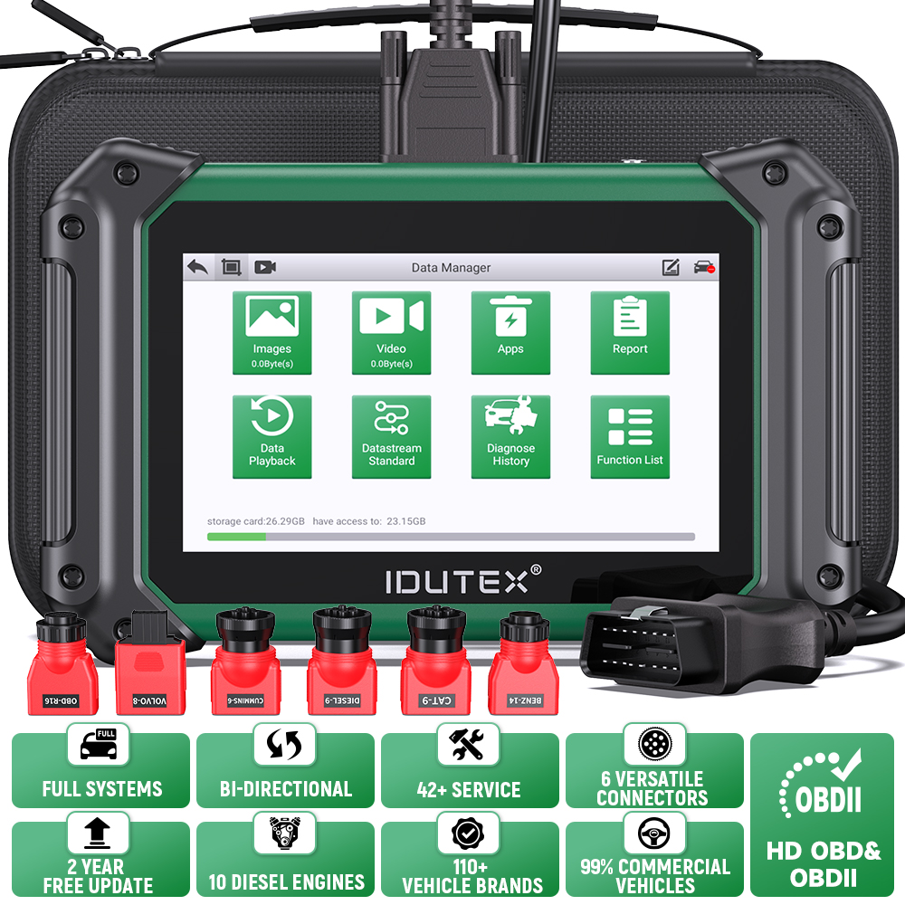 TS710 Heavy Duty Truck Scanner - đánh giá và giá Heavy Equipment Diagnostic Tool