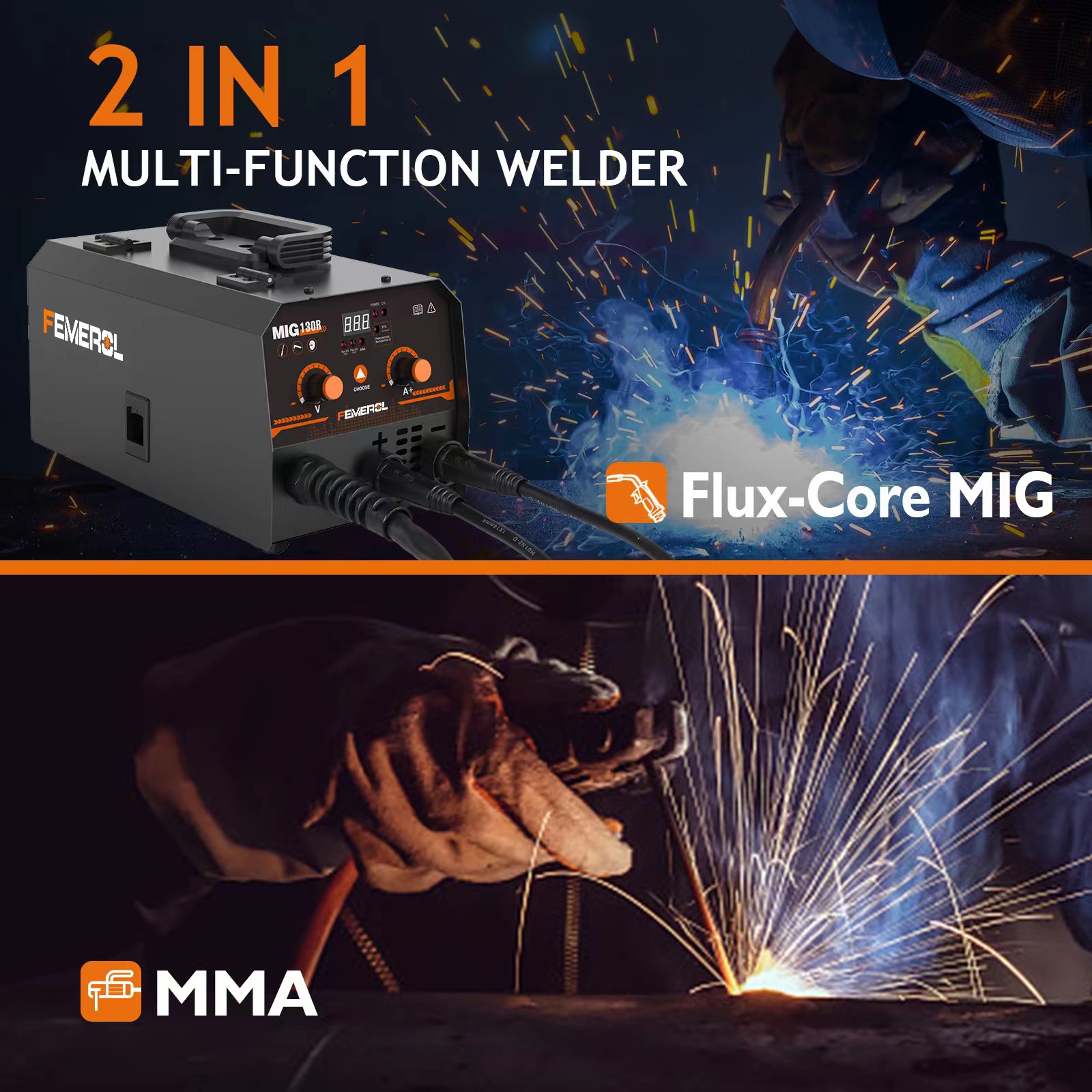 FEMEROL 2 In 1 MIG Welding Mac - đánh giá và giá Portable Welding Generator