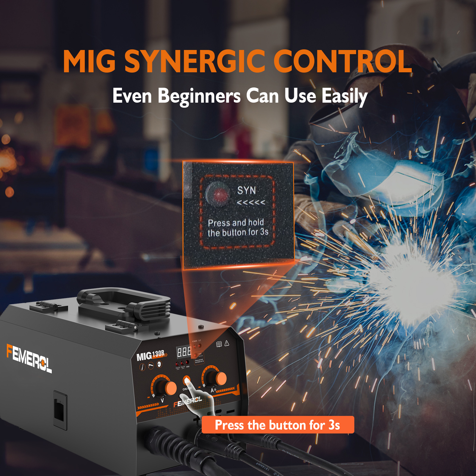 FEMEROL 2 In 1 MIG Welding Mac - đánh giá và giá Portable Welding Generator