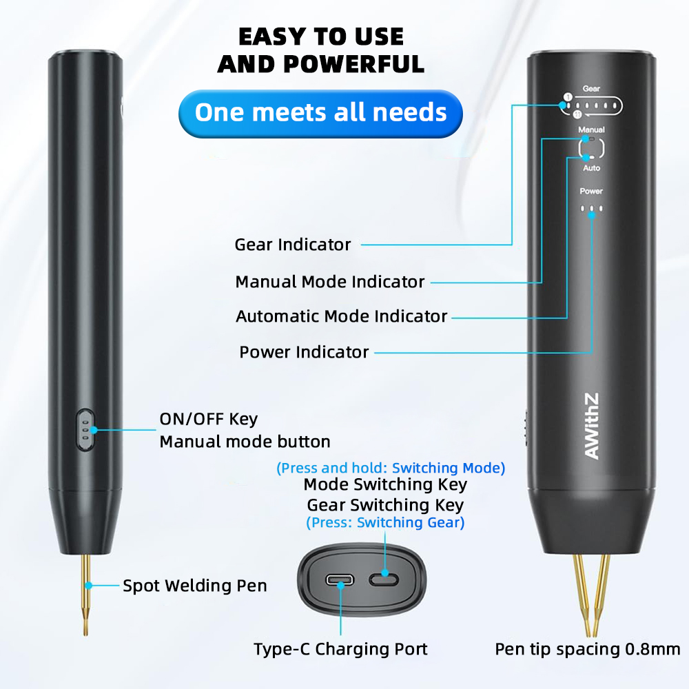 Awithz Portable Battery Spot W - đánh giá và giá Portable Welding Generator