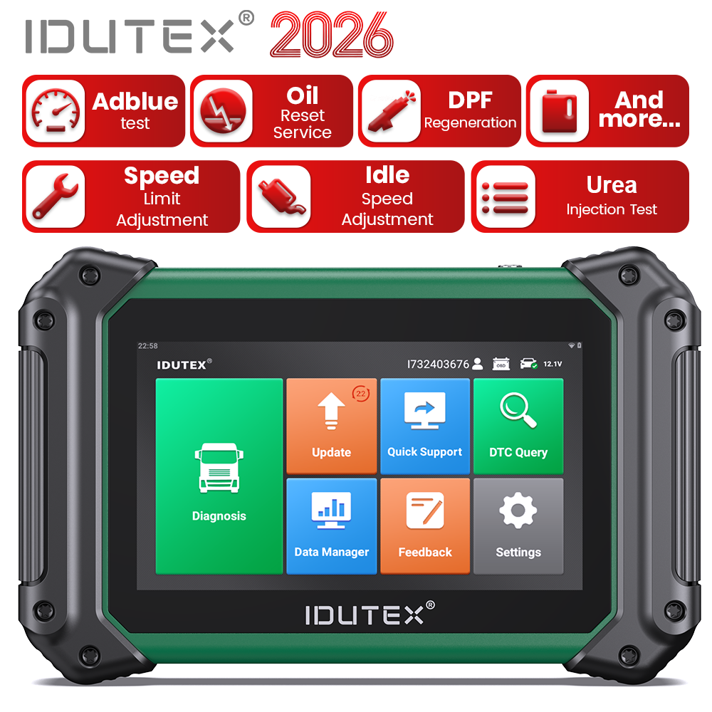 IDUTEX TS710 HD Heavy Duty Tru - đánh giá và giá Heavy Equipment Diagnostic Tool