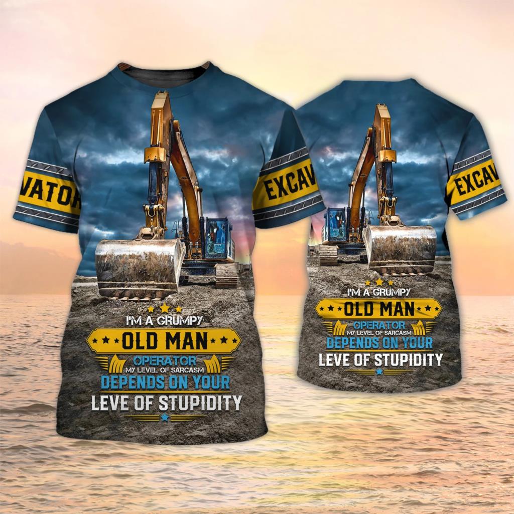 Excavator TShirts Heavy Equipm - đánh giá và giá Heavy Equipment Operations