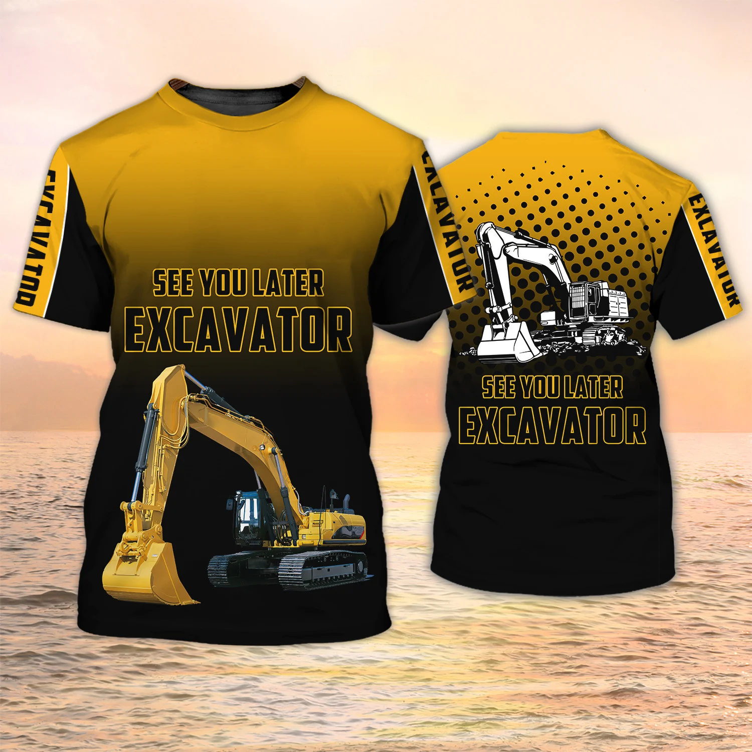 Excavator TShirts Heavy Equipm - đánh giá và giá Heavy Equipment Operations
