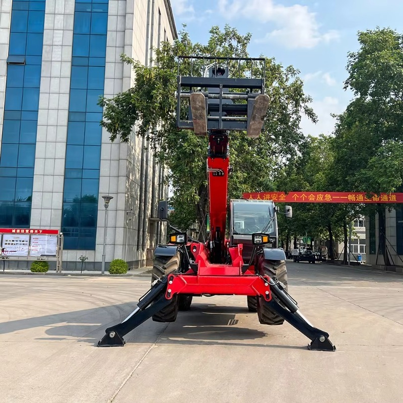 4-Wheel Drive Cummins EPA Engi - đánh giá và giá Telescopic Handler Boom