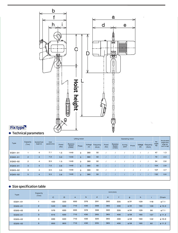 1T Electric Winch Hoist Cheap  - đánh giá và giá Electric Chain Hoist