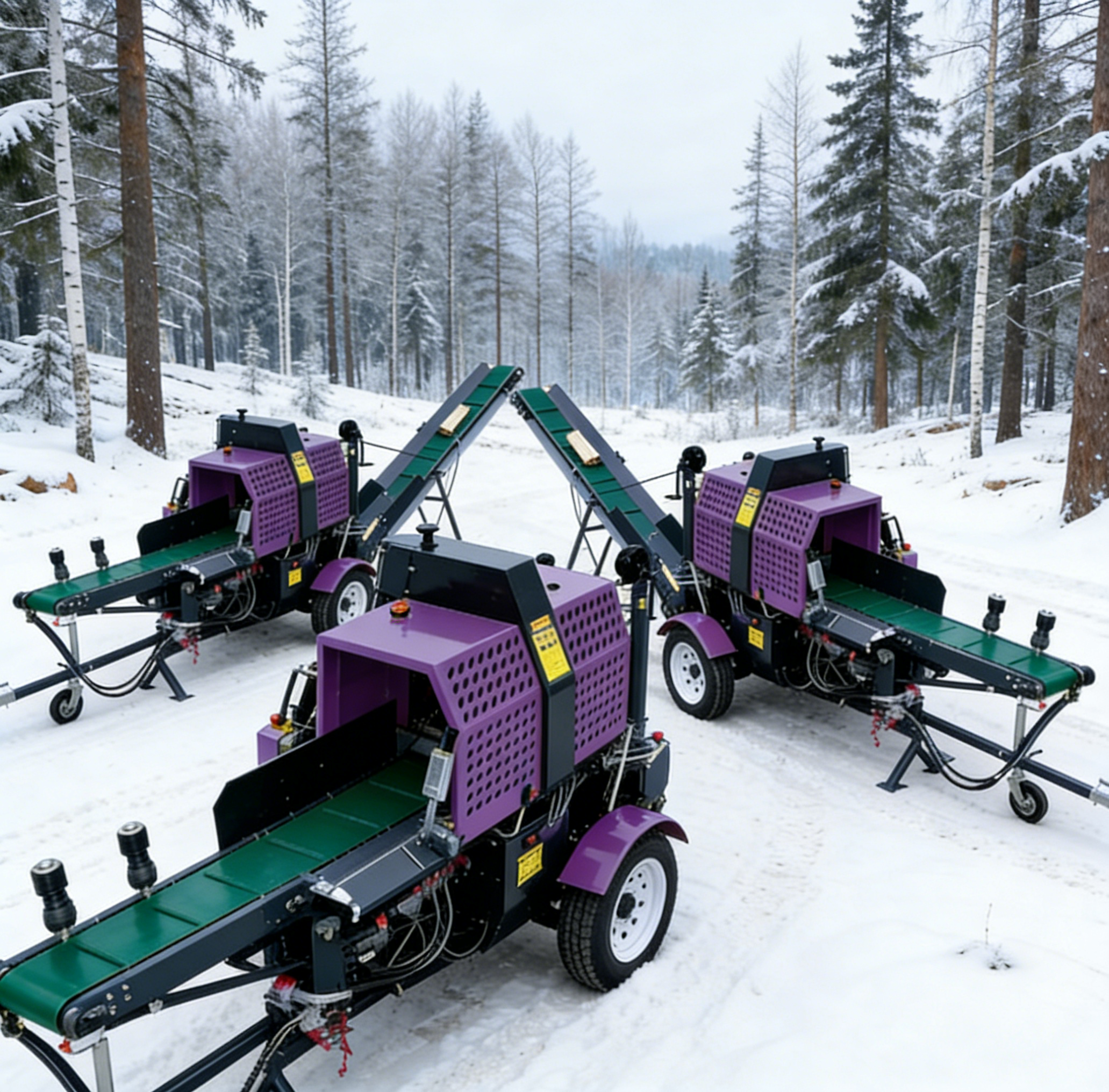 Heavy Duty 6 Way Log Splitter  - đánh giá và giá Heavy Equipment Processor