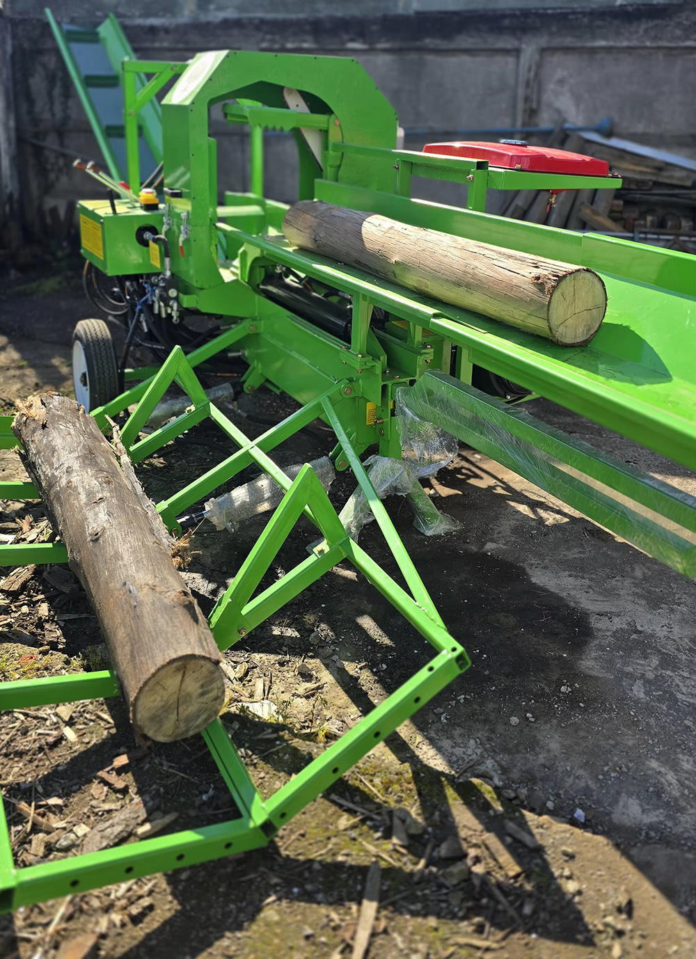 Heavy Duty 6 Way Log Splitter  - đánh giá và giá Heavy Equipment Processor