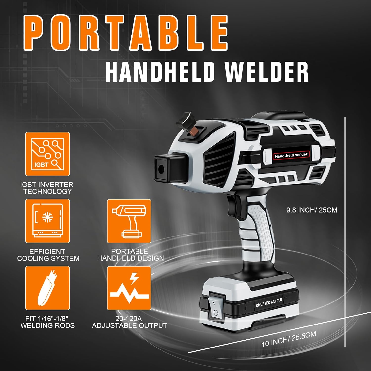 220V gray and green handheld,  - đánh giá và giá Portable Welding Generator