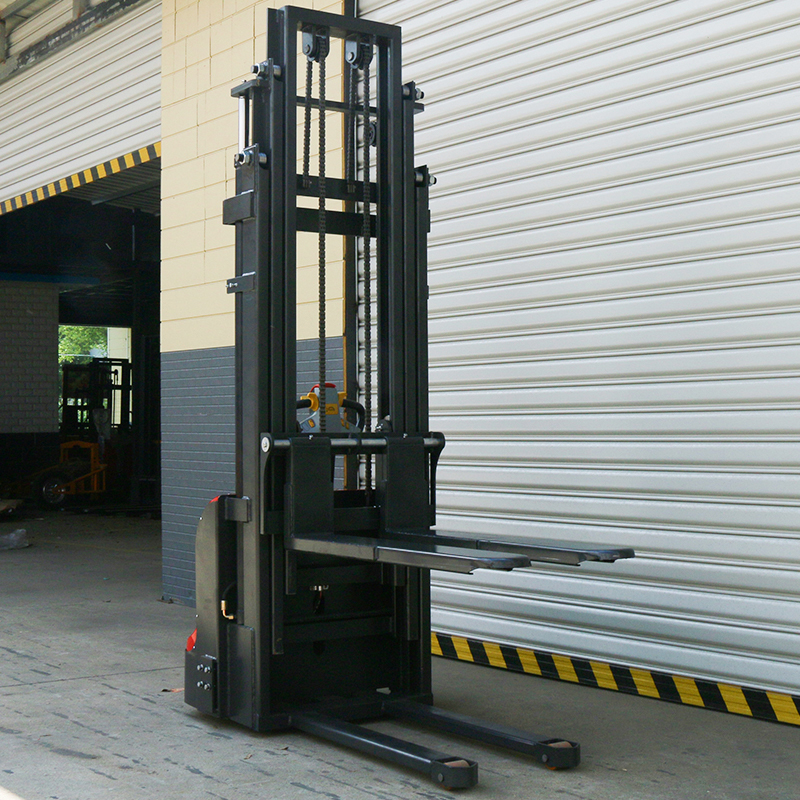 Full Electric Straddle Pallet  - đánh giá và giá Electric Forklift