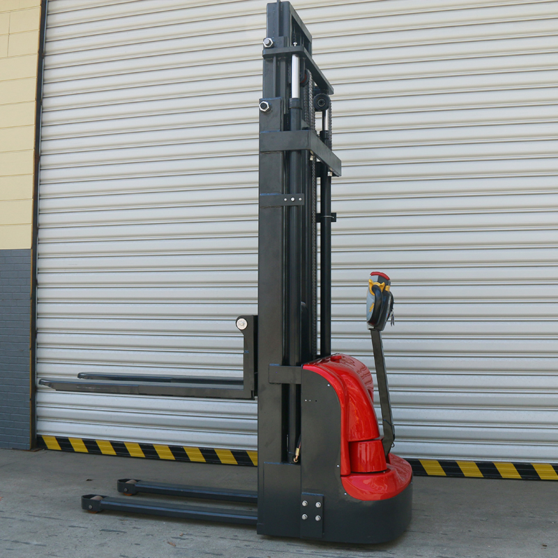 Full Electric Straddle Pallet  - đánh giá và giá Electric Forklift